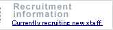 Recruitment Information